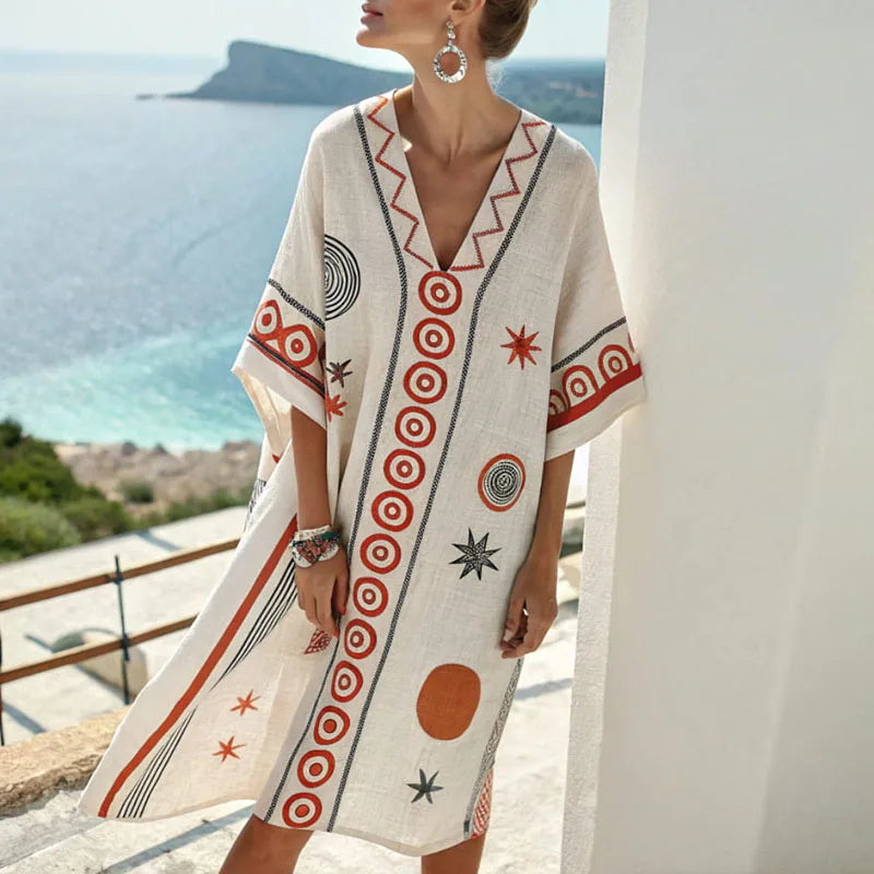 Motif Noir et Orange / S