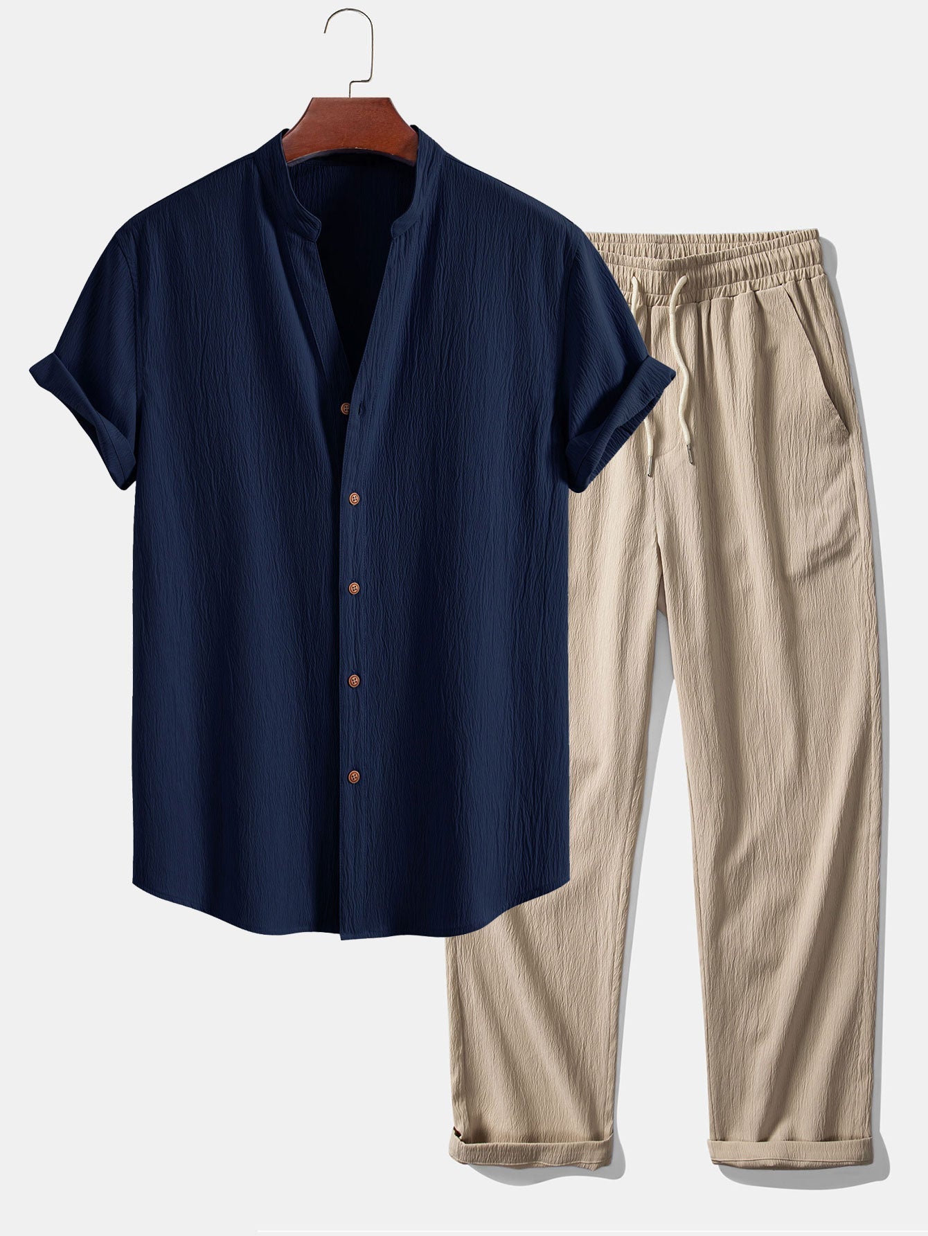 Marine & Beige / S